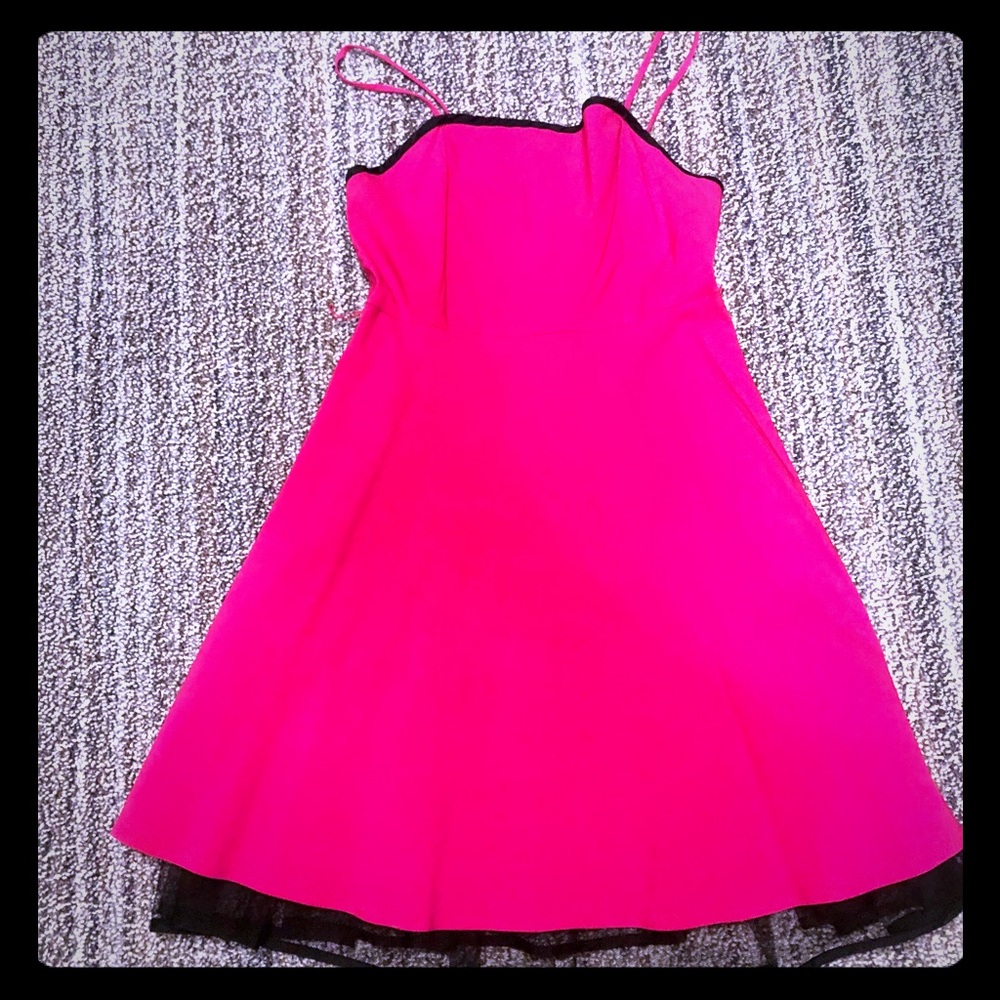BARBIE Inspo’d Cute Pink Mini-Sundress